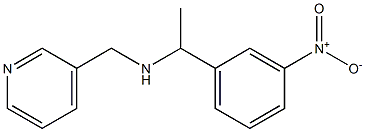 [1-(3-nitrophenyl)ethyl](pyridin-3-ylmethyl)amine