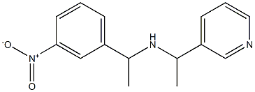 [1-(3-nitrophenyl)ethyl][1-(pyridin-3-yl)ethyl]amine|