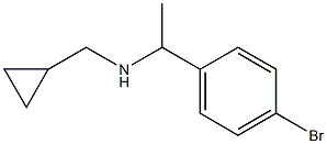 [1-(4-bromophenyl)ethyl](cyclopropylmethyl)amine|