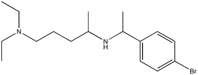 [1-(4-bromophenyl)ethyl][5-(diethylamino)pentan-2-yl]amine