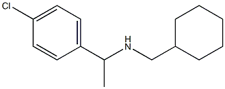 [1-(4-chlorophenyl)ethyl](cyclohexylmethyl)amine Struktur