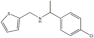 [1-(4-chlorophenyl)ethyl](thiophen-2-ylmethyl)amine