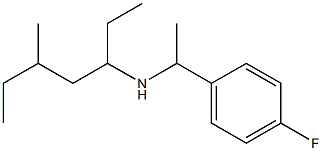 [1-(4-fluorophenyl)ethyl](5-methylheptan-3-yl)amine Structure