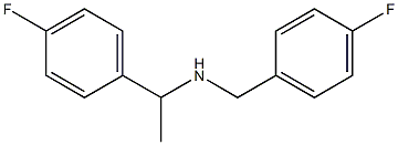  [1-(4-fluorophenyl)ethyl][(4-fluorophenyl)methyl]amine