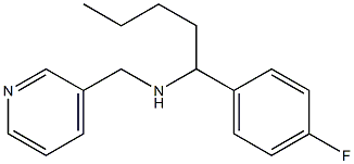 [1-(4-fluorophenyl)pentyl](pyridin-3-ylmethyl)amine