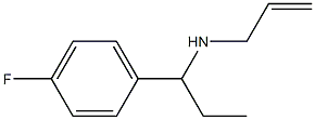 [1-(4-fluorophenyl)propyl](prop-2-en-1-yl)amine 结构式