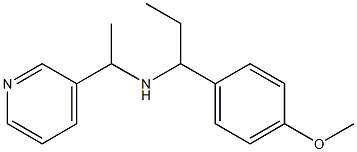  [1-(4-methoxyphenyl)propyl][1-(pyridin-3-yl)ethyl]amine
