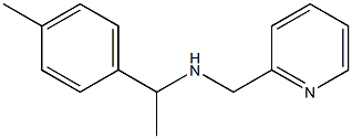  [1-(4-methylphenyl)ethyl](pyridin-2-ylmethyl)amine