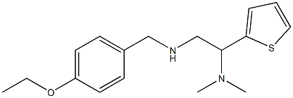 [2-(dimethylamino)-2-(thiophen-2-yl)ethyl][(4-ethoxyphenyl)methyl]amine