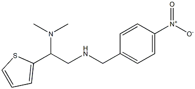 [2-(dimethylamino)-2-(thiophen-2-yl)ethyl][(4-nitrophenyl)methyl]amine