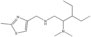 [2-(dimethylamino)-3-ethylpentyl][(2-methyl-1,3-thiazol-4-yl)methyl]amine