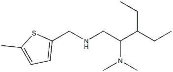 [2-(dimethylamino)-3-ethylpentyl][(5-methylthiophen-2-yl)methyl]amine Structure