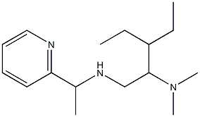  [2-(dimethylamino)-3-ethylpentyl][1-(pyridin-2-yl)ethyl]amine