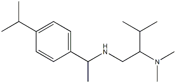[2-(dimethylamino)-3-methylbutyl]({1-[4-(propan-2-yl)phenyl]ethyl})amine