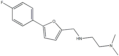 [2-(dimethylamino)ethyl]({[5-(4-fluorophenyl)furan-2-yl]methyl})amine|