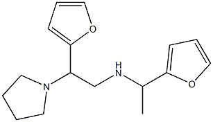 [2-(furan-2-yl)-2-(pyrrolidin-1-yl)ethyl][1-(furan-2-yl)ethyl]amine