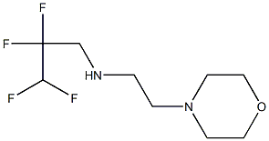 [2-(morpholin-4-yl)ethyl](2,2,3,3-tetrafluoropropyl)amine Structure