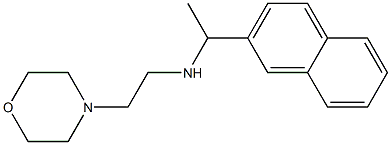 [2-(morpholin-4-yl)ethyl][1-(naphthalen-2-yl)ethyl]amine