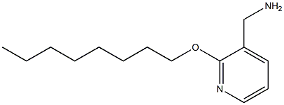 [2-(octyloxy)pyridin-3-yl]methanamine Structure