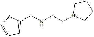 [2-(pyrrolidin-1-yl)ethyl](thiophen-2-ylmethyl)amine