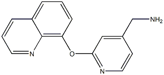 [2-(quinolin-8-yloxy)pyridin-4-yl]methanamine
