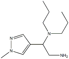 [2-amino-1-(1-methyl-1H-pyrazol-4-yl)ethyl]dipropylamine,,结构式