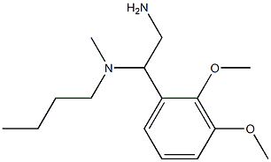 [2-amino-1-(2,3-dimethoxyphenyl)ethyl](butyl)methylamine