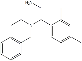 [2-amino-1-(2,4-dimethylphenyl)ethyl](benzyl)ethylamine Structure