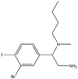 [2-amino-1-(3-bromo-4-fluorophenyl)ethyl](butyl)methylamine
