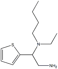 [2-amino-1-(thiophen-2-yl)ethyl](butyl)ethylamine Struktur