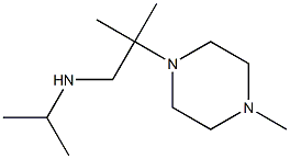 [2-methyl-2-(4-methylpiperazin-1-yl)propyl](propan-2-yl)amine Structure
