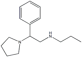  [2-phenyl-2-(pyrrolidin-1-yl)ethyl](propyl)amine