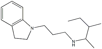  [3-(2,3-dihydro-1H-indol-1-yl)propyl](3-methylpentan-2-yl)amine