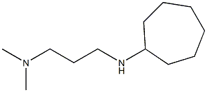 [3-(cycloheptylamino)propyl]dimethylamine,,结构式
