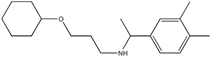 [3-(cyclohexyloxy)propyl][1-(3,4-dimethylphenyl)ethyl]amine Struktur