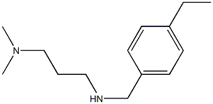 [3-(dimethylamino)propyl][(4-ethylphenyl)methyl]amine