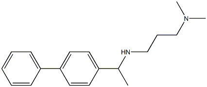 [3-(dimethylamino)propyl][1-(4-phenylphenyl)ethyl]amine