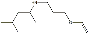 [3-(ethenyloxy)propyl](4-methylpentan-2-yl)amine