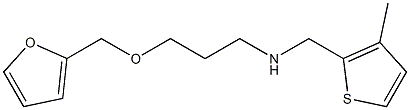 [3-(furan-2-ylmethoxy)propyl][(3-methylthiophen-2-yl)methyl]amine