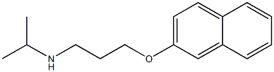 [3-(naphthalen-2-yloxy)propyl](propan-2-yl)amine Structure