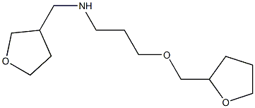 [3-(oxolan-2-ylmethoxy)propyl](oxolan-3-ylmethyl)amine Structure