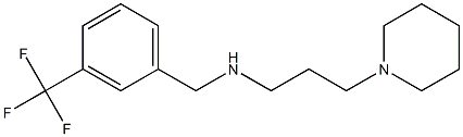 [3-(piperidin-1-yl)propyl]({[3-(trifluoromethyl)phenyl]methyl})amine