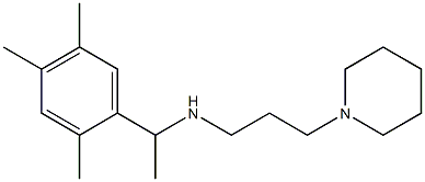 [3-(piperidin-1-yl)propyl][1-(2,4,5-trimethylphenyl)ethyl]amine