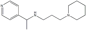 [3-(piperidin-1-yl)propyl][1-(pyridin-4-yl)ethyl]amine