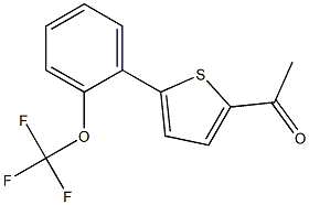 1-{5-[2-(trifluoromethoxy)phenyl]thien-2-yl}ethanone