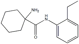 1-amino-N-(2-ethylphenyl)cyclohexanecarboxamide