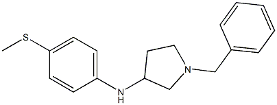 1-benzyl-N-[4-(methylsulfanyl)phenyl]pyrrolidin-3-amine