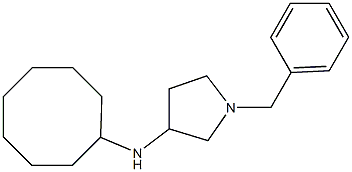 1-benzyl-N-cyclooctylpyrrolidin-3-amine|