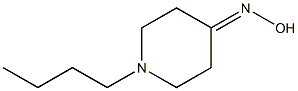 1-butylpiperidin-4-one oxime Structure