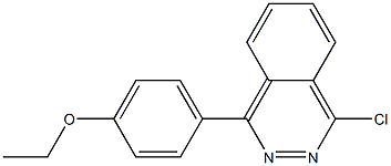 1-chloro-4-(4-ethoxyphenyl)phthalazine Structure